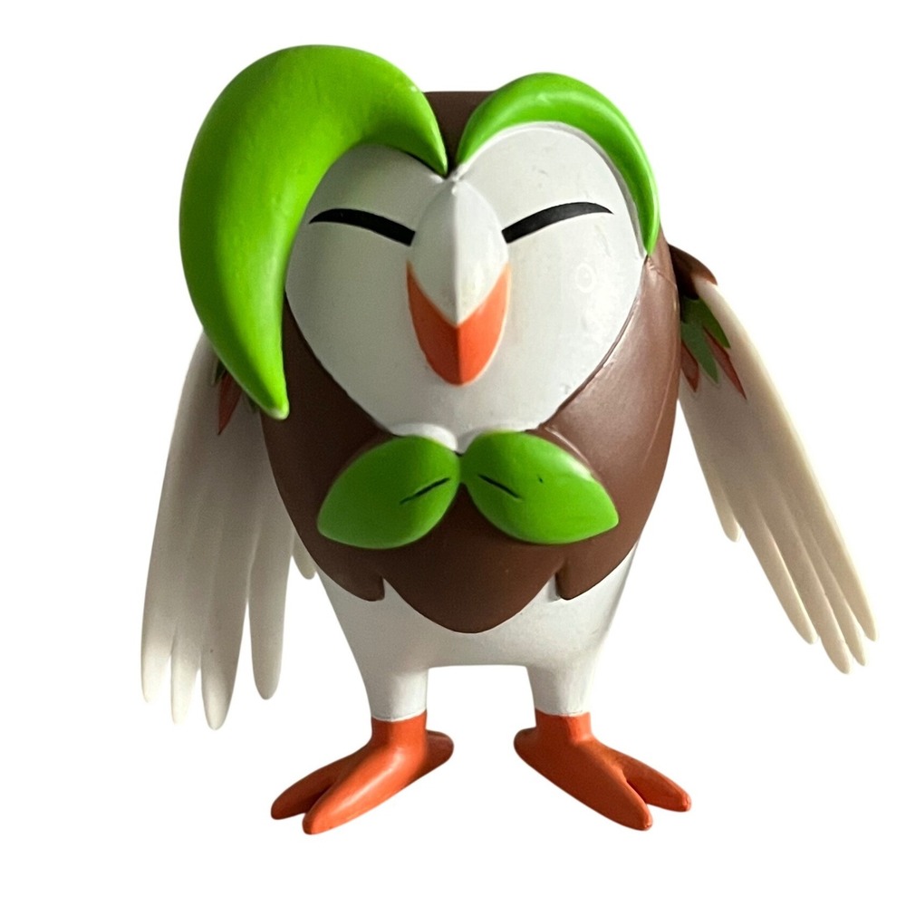 Pokemon Dartrix 3‎ Inch Battle Figure WCT 2018 Wicked Cool Toys Nintendo